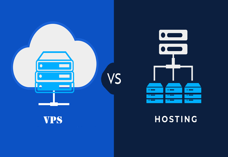 تفاوت VPS و Shared Hosting
